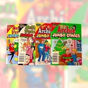 4x Archie, Betty & Veronica Comics Lot